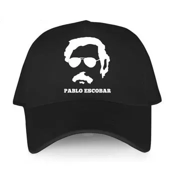Мужская хлопковая бейсболка, шляпы в стиле хип-хоп PABLO ESCOBAR, Колумбия, наркотики, кока, преступник, Медельин, модная женская шляпа Snapback с коротким козырьком Adjustable