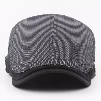 Мужская хлопковая британская шляпа в стиле ретро, распродажа, горячая кепка, женский универсальный берет Adjustable красный