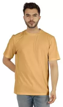 Мужская хлопковая футболка с круглым вырезом Inkmeso Базовые рубашки Повседневная футболка с коротким рукавом 3XL синий