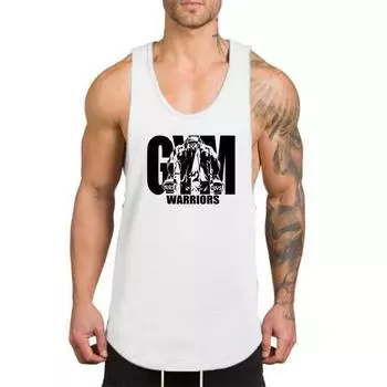 Мужская хлопковая майка с круглым вырезом и графическим принтом Do The Work, дышащая, бодибилдинг, фитнес, тренировки в тренажерном зале, летняя майка, 5 цветов M армия зеленый