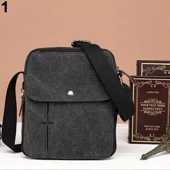 Мужская холщовая сумка на плечо для путешествий на открытом воздухе, повседневная сумка через плечо на молнии, сумка-тоут кофейный