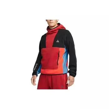 Мужская худи из флиса Nike ACG Polartec Wolf Tree, красная CV0643-671 XL