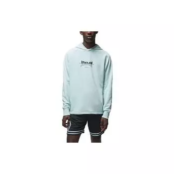Мужская худи Jordan Dri-FIT Sport с буквенным принтом, минерально-синий FQ6808-346