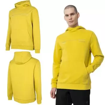Мужская худи-кенгуру 4F H4Z22 BLM023 салатового цвета Xxl XXL жёлтый