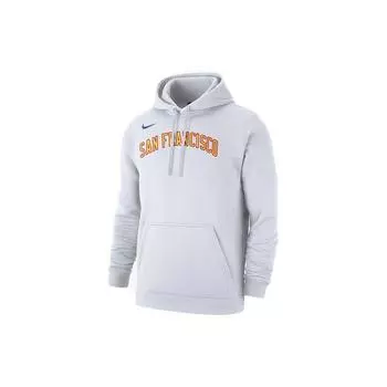 Мужская худи Nike NBA Classic Golden State Warriors белого цвета CI4523-100 XXL
