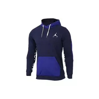Мужская худи с логотипом Air Jordan Color Block, синий 939987-416 M