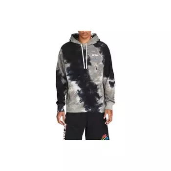 Мужская худи с принтом тай-дай Nike SS22, черный DV3791-010 S
