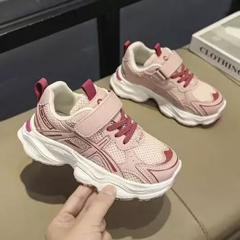 Мужская и женская детская обувь, дышащая сетчатая обувь, кроссовки, детские легкие кроссовки с мягкой подошвой для мальчиков 38 белый