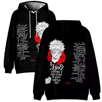 Мужская и женская флисовая толстовка с капюшоном джиу-джитсу кайсен с принтом весна-осень пуловер с капюшоном модная толстовка с капюшоном повседневная хип-хоп новая мужская спортивная одежда уличная одежда XS