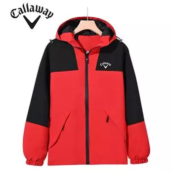 Мужская и женская куртка Callaway Embroidered для активного отдыха на весну и осень, тонкая, ветрозащитная и непромокаемая M
