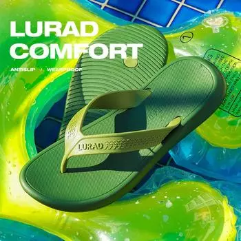 Мужская и женская летняя мода для пар Шлепанцы Шлепанцы Одежда Пляжная обувь Корейские шлепанцы 39-40 чёрный