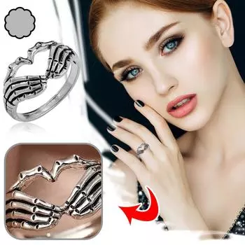 Мужская и женская личность, властное кольцо на палец с адским призраком