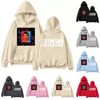 Мужская и женская мода Одинаковая с толстой толстовкой из флиса S чёрный