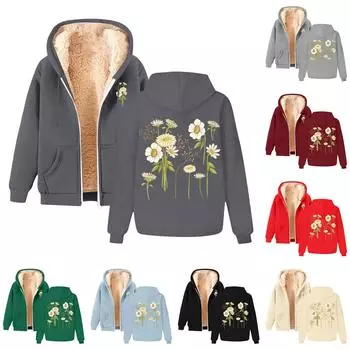 Мужская и женская мода. Одно и то же пальто с флисовой толстой толстовкой с капюшоном. Кардиган с капюшоном. XL