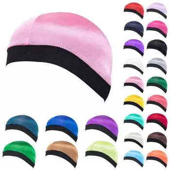 Мужская и женская модная шелковая дышащая нижняя часть парика One Size бежевый