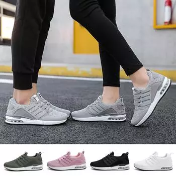 Мужская и женская модная спортивная обувь для отдыха на воздушной подушке дышащие кроссовки для бега на открытом воздухе кроссовки 39 чёрный