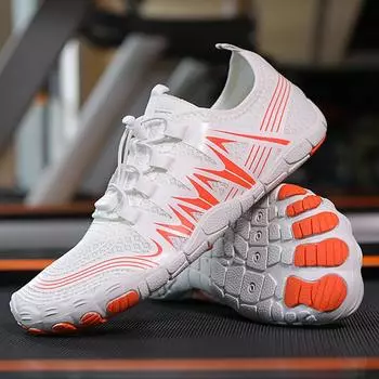 Мужская и женская обувь для босых ног, пляжная обувь, быстросохнущие походные дышащие спортивные сандалии, мягкие тренировочные туфли для улицы, пара 36-47 36