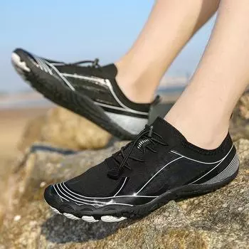 Мужская и женская обувь для босых ног в воде Пляжная обувь Быстросохнущие спортивные сандалии для верховой езды Легкие сандалии для спортзала Удобные кроссовки для пар 36