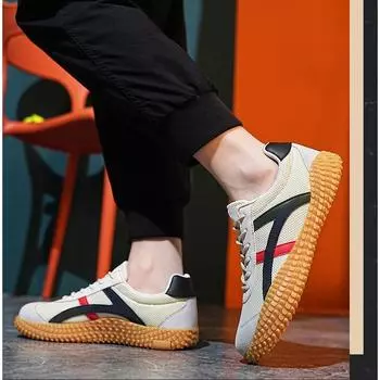 Мужская и женская обувь для перетягивания каната, сетчатая повседневная обувь для пар, обувь Forrest Gump, нескользящая спортивная обувь для тимбилдинга для мужчин 36 белый