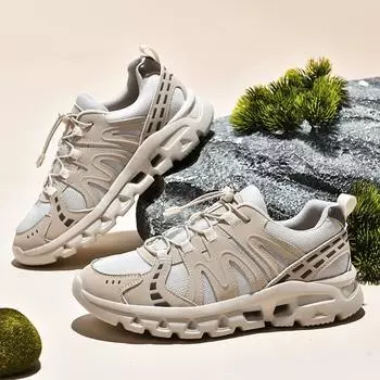 Мужская и женская обувь для походов Кроссовки Для скалолазания Кемпинговые ботинки Охотничьи ботинки Трекинговая обувь Прогулочная спортивная обувь Повседневная обувь 36 хаки