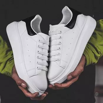 Мужская и женская обувь, модная универсальная обувь в корейском стиле, повседневная обувь для увеличения роста на толстой подошве 39