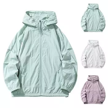 Мужская и женская одежда от солнца, та же летняя спортивная одежда для активного отдыха, легкая дышащая, защищающая от ультрафиолета, солнцезащитная одежда для кожи L фиолетовый