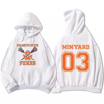 Мужская и женская одежда Palmetto State Foxes Games Hoodies Long Sleeve Casual Hooded Sweatshirts Winter Fleece Pullovers XS