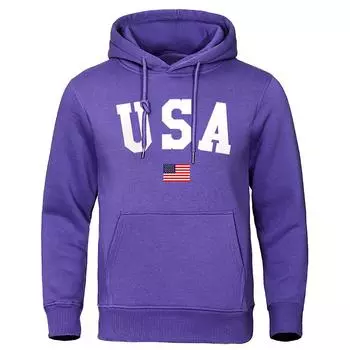 Мужская и женская одежда с длинными рукавами в Лос-Анджелесе, Калифорнии, США, городская одежда с надписью, мужские свободные толстовки, теплая толстовка с круглым вырезом S