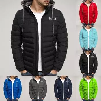 Мужская и женская одинаковая хлопковая куртка, зимняя утолщенная теплая хлопковая куртка с длинными рукавами, модное короткое пуховое хлопковое пальто S