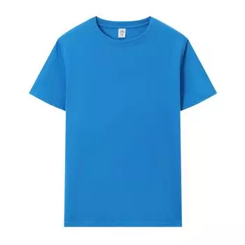 Мужская и женская однотонная футболка с круглым вырезом, рекламная рубашка с коротким рукавом, летняя школьная форма, футболки, командная культурная футболка, рабочая форма S белый