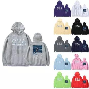 Мужская и женская однотонная толстовка с капюшоном L бежевый