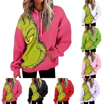 Мужская и женская однотонная толстовка с капюшоном M красный