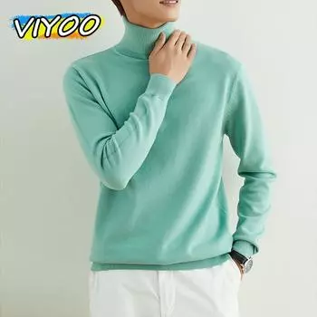 Мужская и женская осенне-зимняя одежда Футболки с длинным рукавом Топы Блузки Трикотажные водолазки Свитера для женщин Майки XL белый