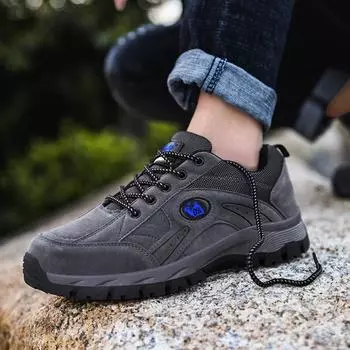 Мужская и женская походная обувь, нескользящие ботинки для активного отдыха, дышащая обувь для походов и треккинга 39 коричневый