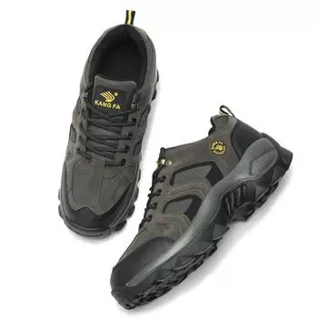 Мужская и женская походная обувь, новые прочные водонепроницаемые противоскользящие уличные треккинговые ботинки, военные тактические ботинки больших размеров 48 зелёный