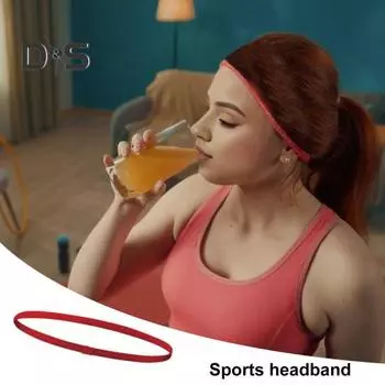 Мужская и женская повязка на голову для йоги ярких цветов, дышащая эластичная резинка для волос, эластичная повязка для бега, регулируемая длина, спортивная повязка на голову для бега флуоресцентный желтый
