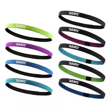 Мужская и женская повязка на голову, противоскользящая повязка для йоги, эластичная силиконовая повязка на голову, спортивная повязка