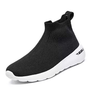 Мужская и женская повседневная обувь, дышащая, нескользящая, высокая спортивная обувь, легкая прогулочная обувь для весны и осени, пара, большой размер 35