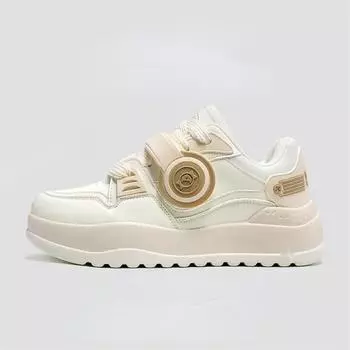 Мужская и женская повседневная обувь, кроссовки с наушниками 36 бежевый