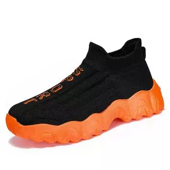 Мужская и женская повседневная спортивная обувь, новые кроссовки с толстой подошвой, мужская обувь, сетчатая поверхность, дышащая, легкая, мужская обувь для бега 35