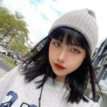 Мужская и женская шапка-бини осень-зима конфетного цвета шерстяная вязаная шапка для студентов теплая холодная уличная холодная шапка женская Бесплатная доставка adult