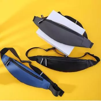Мужская и женская спортивная сумка для мобильного телефона, многофункциональная, облегающая, светоотражающая, нагрудная сумка через плечо синий