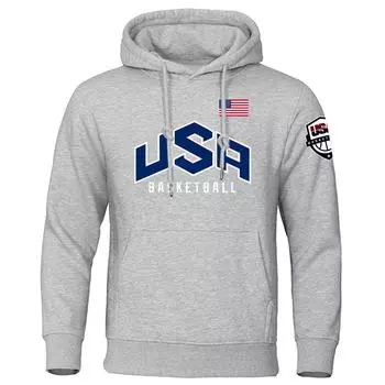 Мужская и женская уличная одежда для баскетбола с длинными рукавами, мужская толстовка с принтом, флисовые толстовки большого размера, спортивный костюм S