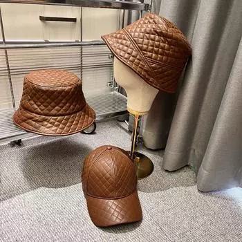 Мужская и женская универсальная высокая холодная ветроустойчивая шляпа высокого качества с простым лицом, маленькая кожаная прямая шляпа M56-58cm