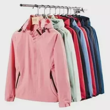 Мужская и женская ветрозащитная и водонепроницаемая уличная ветровка на весну и осень 3XL