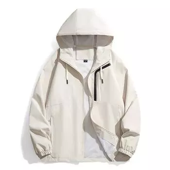 Мужская и женская ветрозащитная однотонная тонкая оснастка для альпинизма, новая куртка для любителей активного отдыха L чёрный