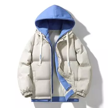 Мужская и женская зимняя одежда больших размеров с капюшоном, пальто, парки, пуховое пальто для мужчин, уличная одежда, уличная одежда для активного отдыха, модная одежда M чёрный