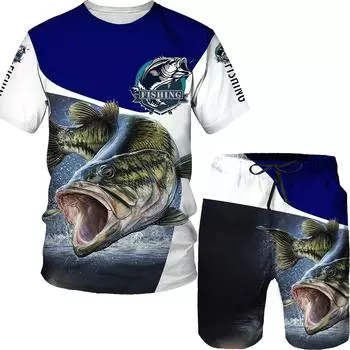 Мужская камуфляжная одежда для охоты и кемпинга на весну и лето, футболки/шорты/костюмы с 3d принтом, топы, комплект коротких штанов, спортивные костюмы, спортивная одежда S