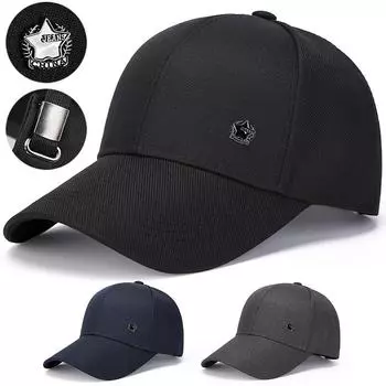 Мужская кепка для путешествий на весну и осень, солнцезащитный козырек, солнцезащитный крем, бейсболка среднего возраста, шляпы с солнцезащитным козырьком, козырек чёрный