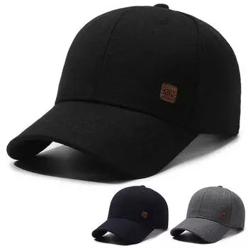 Мужская кепка на весну и осень, солнцезащитная шляпа от солнца, бейсболка среднего возраста, спортивная кепка на открытом воздухе серый